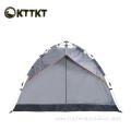 4.5kg grey Automatic Camping trekking double tent